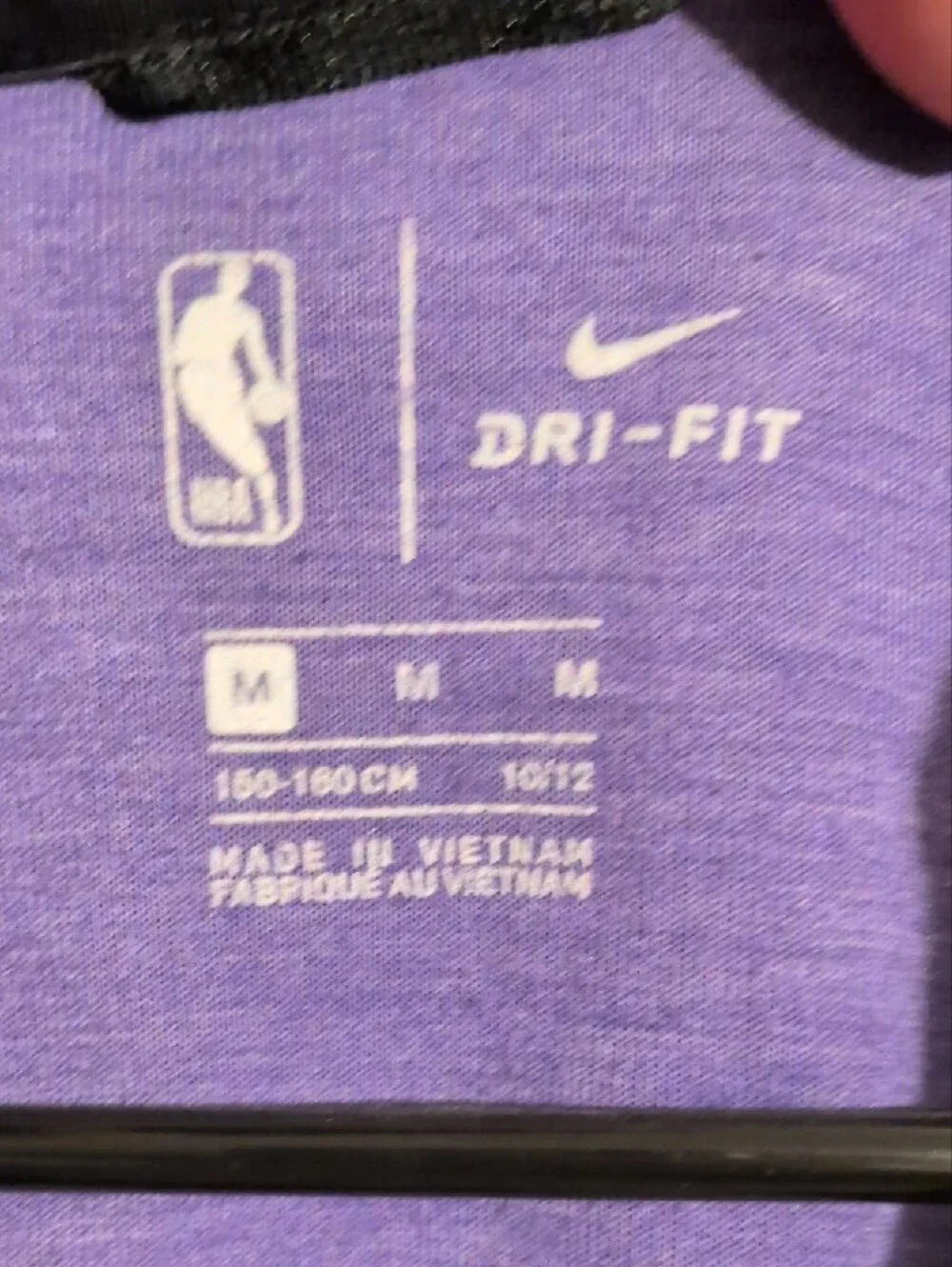Nike Kids Los Angeles Lakers Purple & Yellow Zip Hoodie